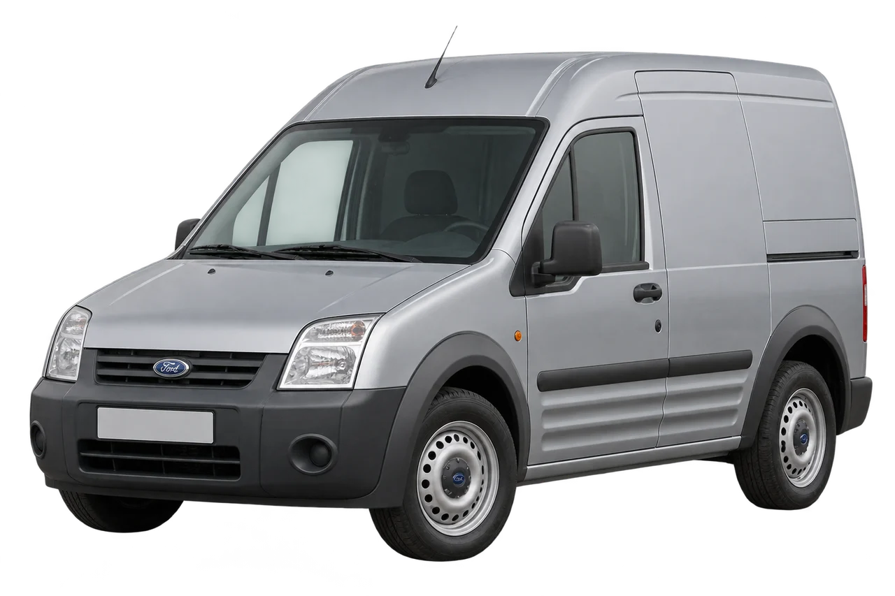 ford Transit Connect · Mk1 (2002–2013) · Kartos iliustracija