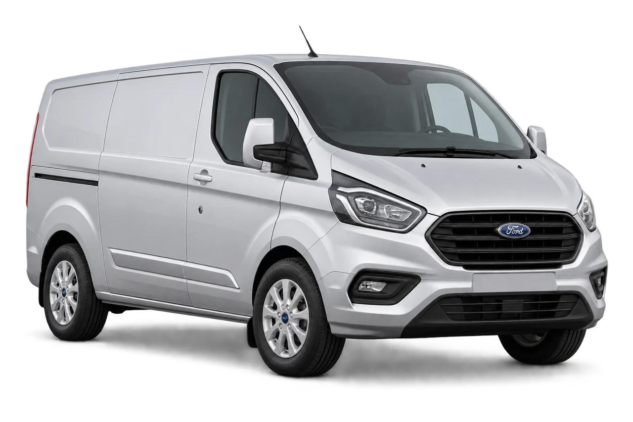ford Transit Custom · Modelio iliustracija