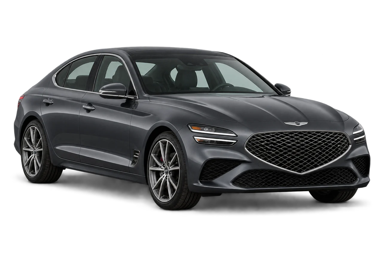 genesis G70 · Modelio iliustracija
