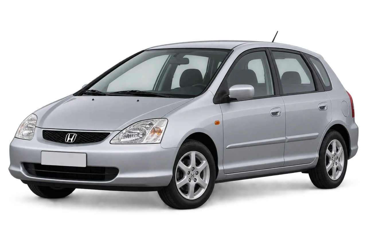 honda Civic · EP (2001–2005) · Kartos iliustracija
