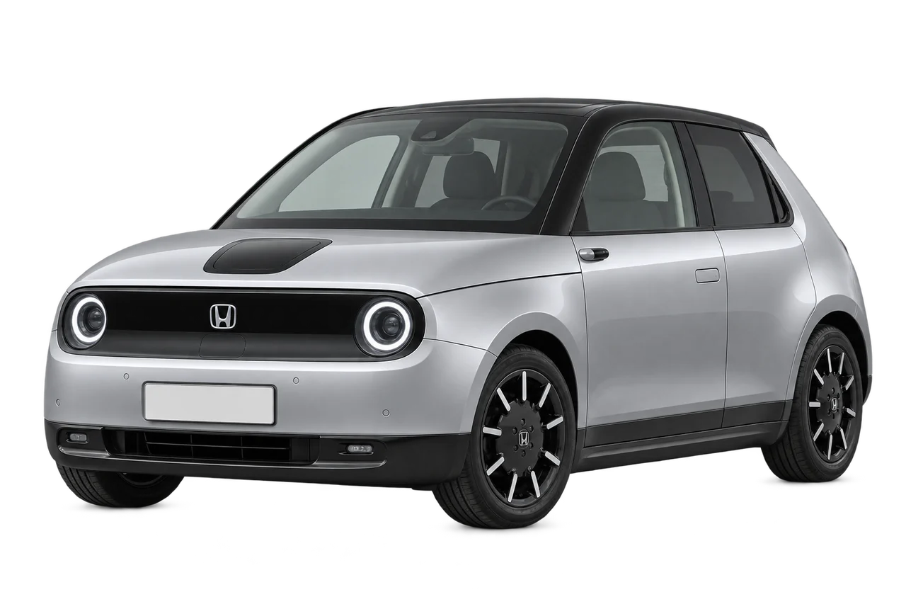 honda e · Modelio iliustracija