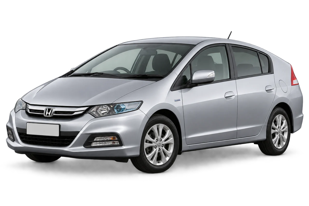 honda Insight · Mk2 (2009–2014) · Kartos iliustracija