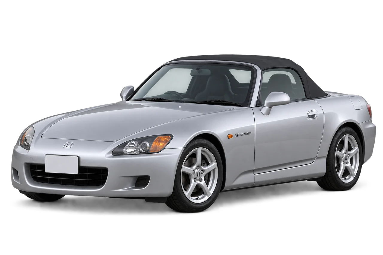 honda S2000 · Modelio iliustracija