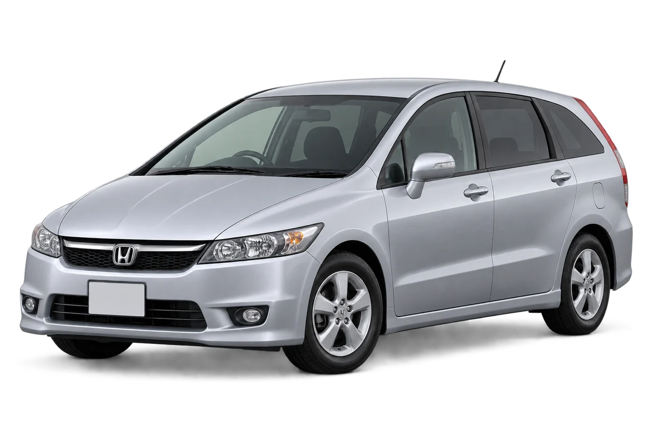 honda Stream · Modelio iliustracija
