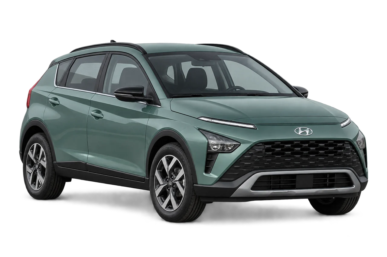 hyundai Bayon · Modelio iliustracija
