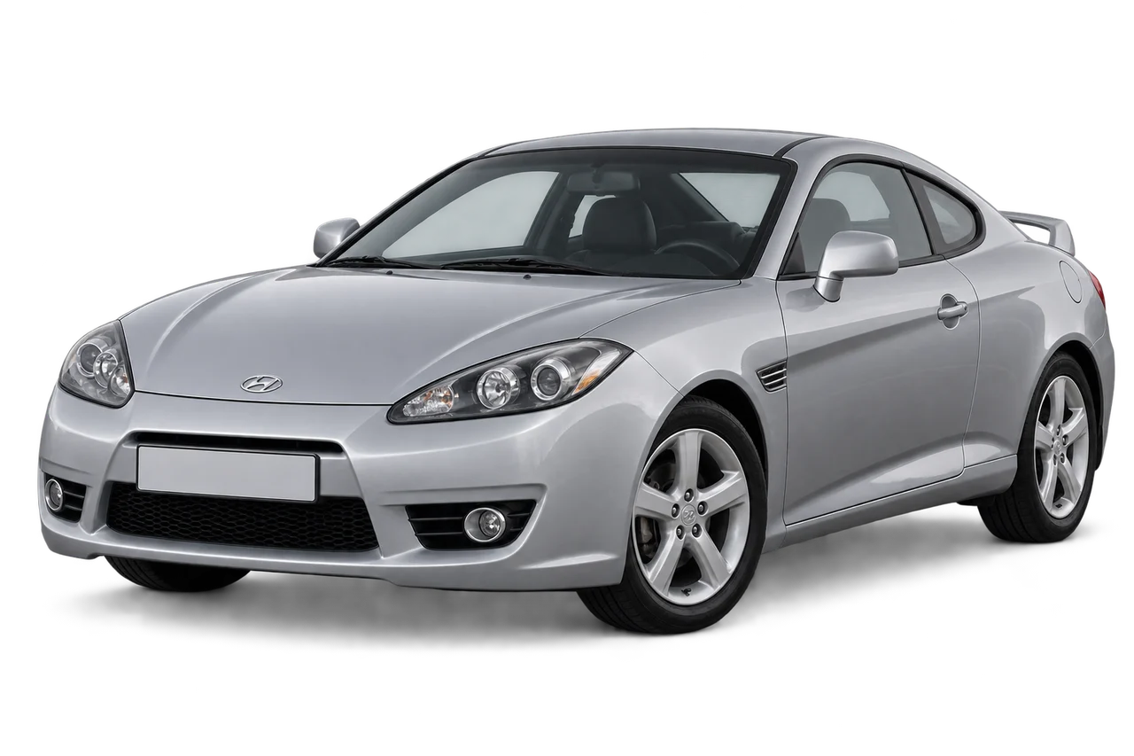 hyundai Coupé · Modelio iliustracija
