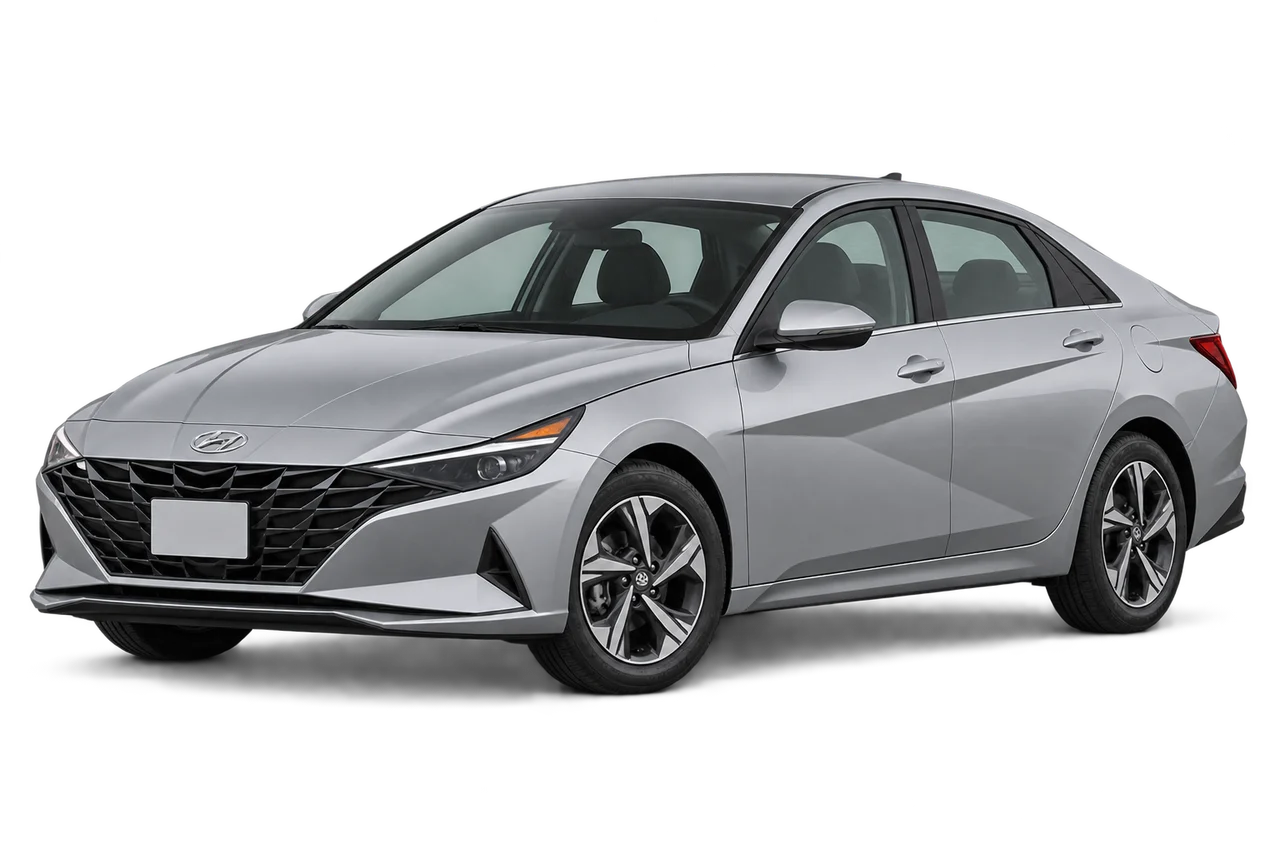 hyundai Elantra · Modelio iliustracija