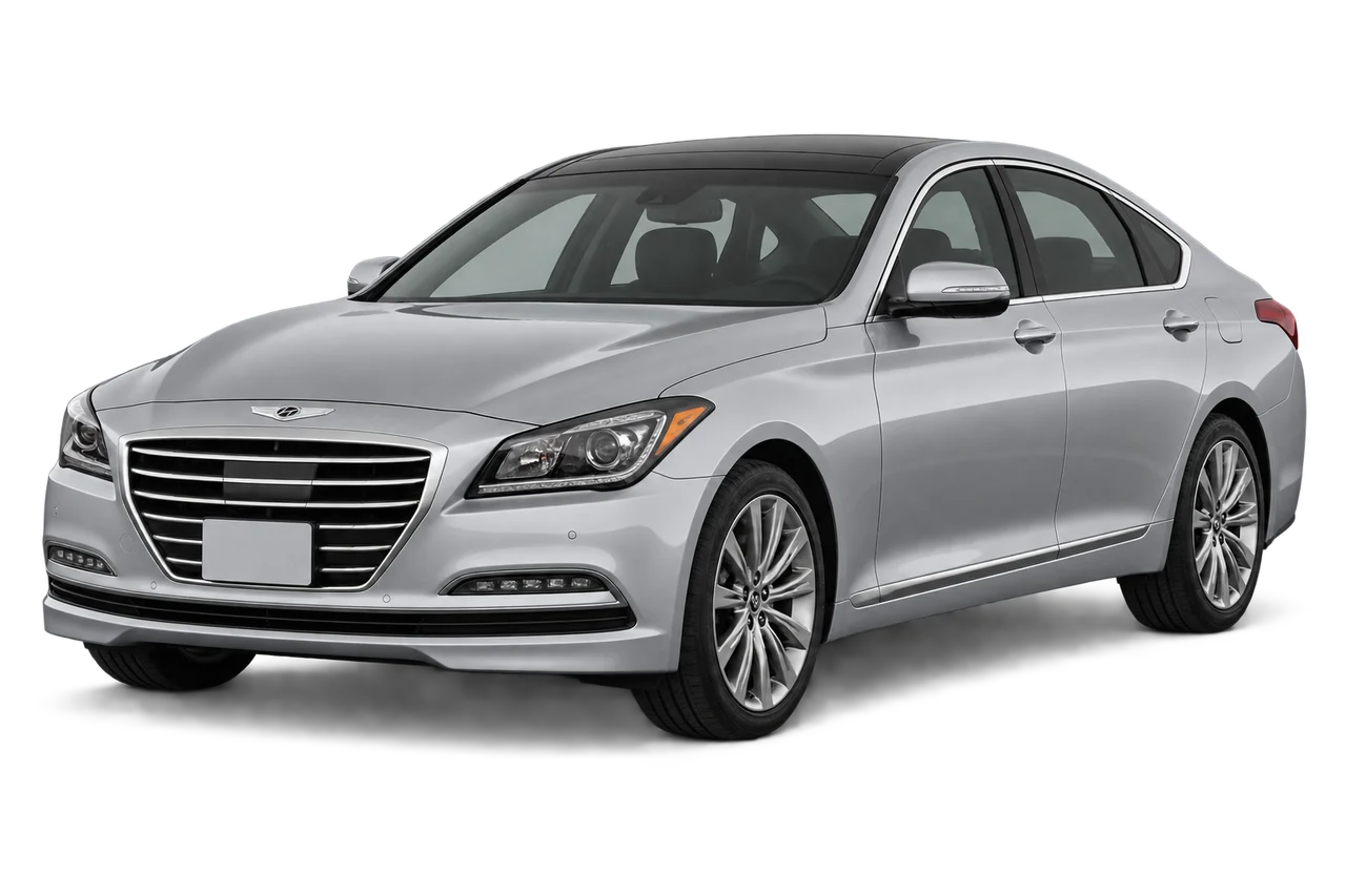 hyundai Genesis · Modelio iliustracija
