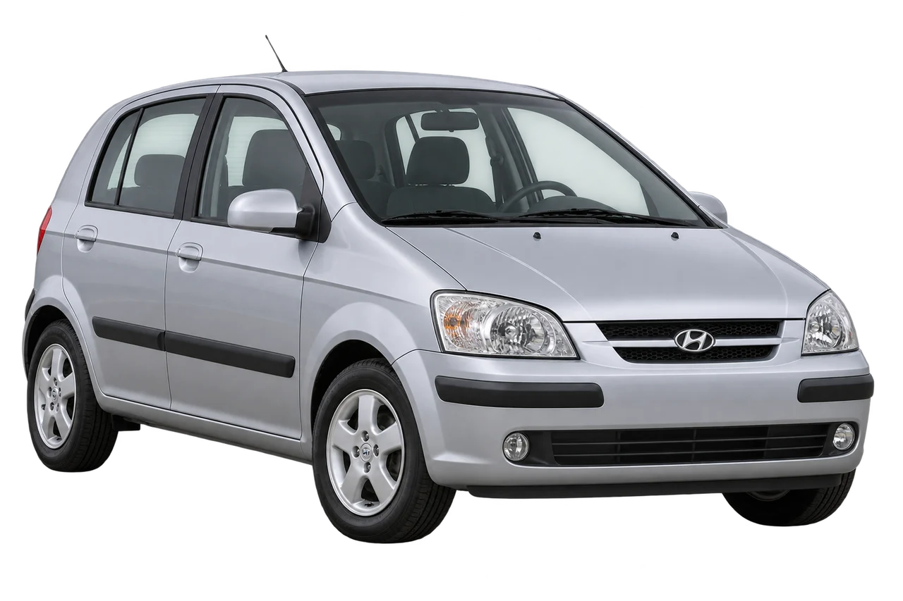 hyundai Getz · TB (2002–2005) · Kartos iliustracija