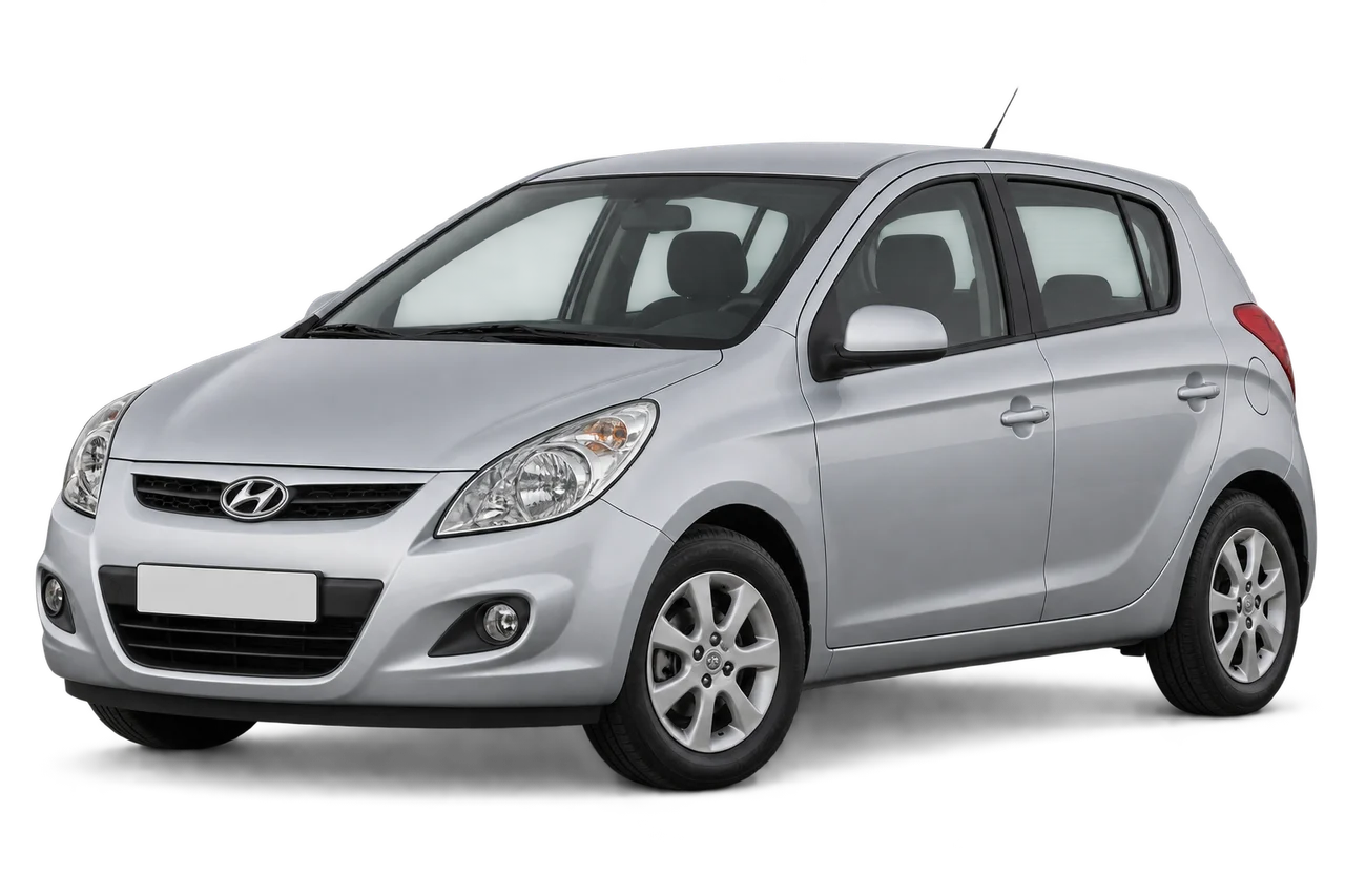 hyundai i20 · PB (2008–2014) · Generation illustration