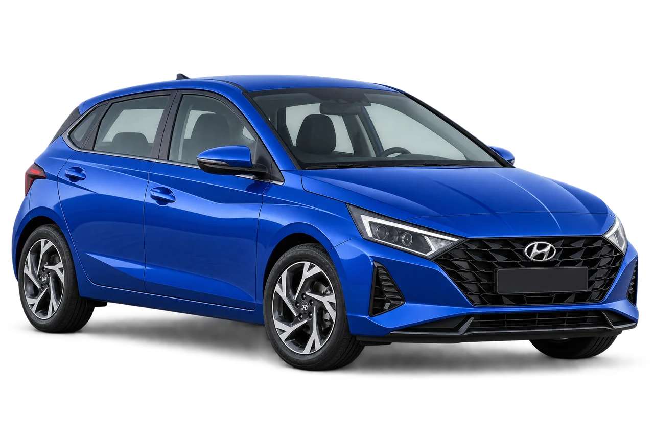 hyundai i20 · Modelio iliustracija