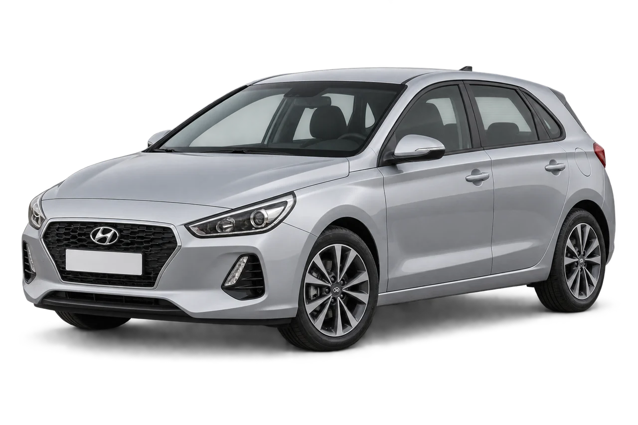 hyundai i30 · PD (2017–2020) · Kartos iliustracija