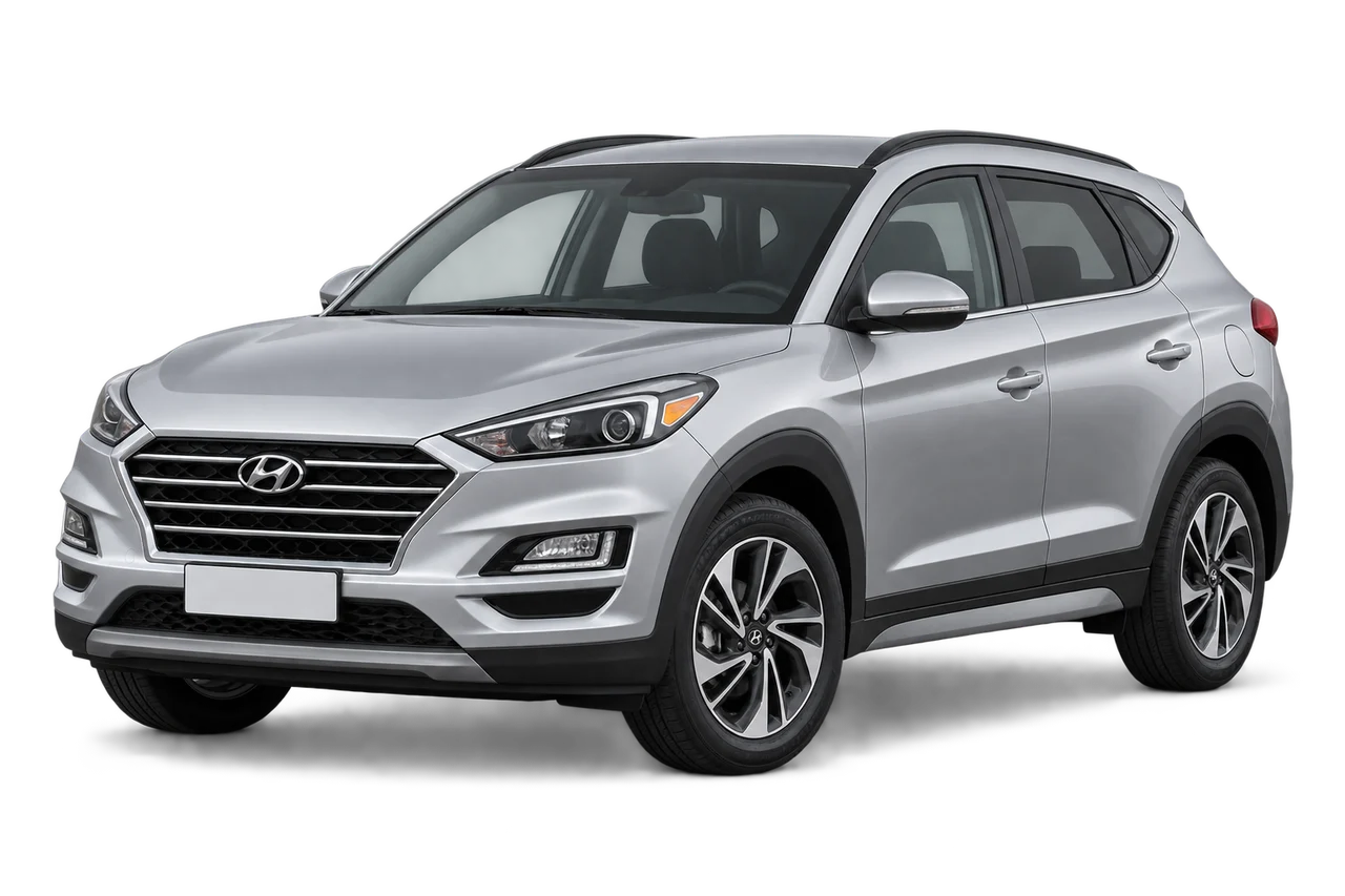 hyundai Tucson · Modelio iliustracija