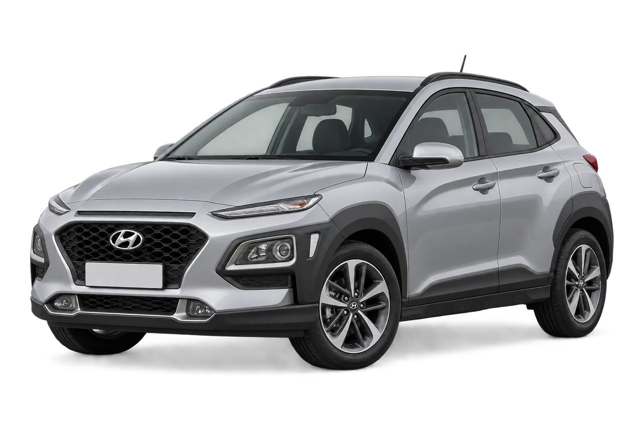 hyundai Kona · Modelio iliustracija