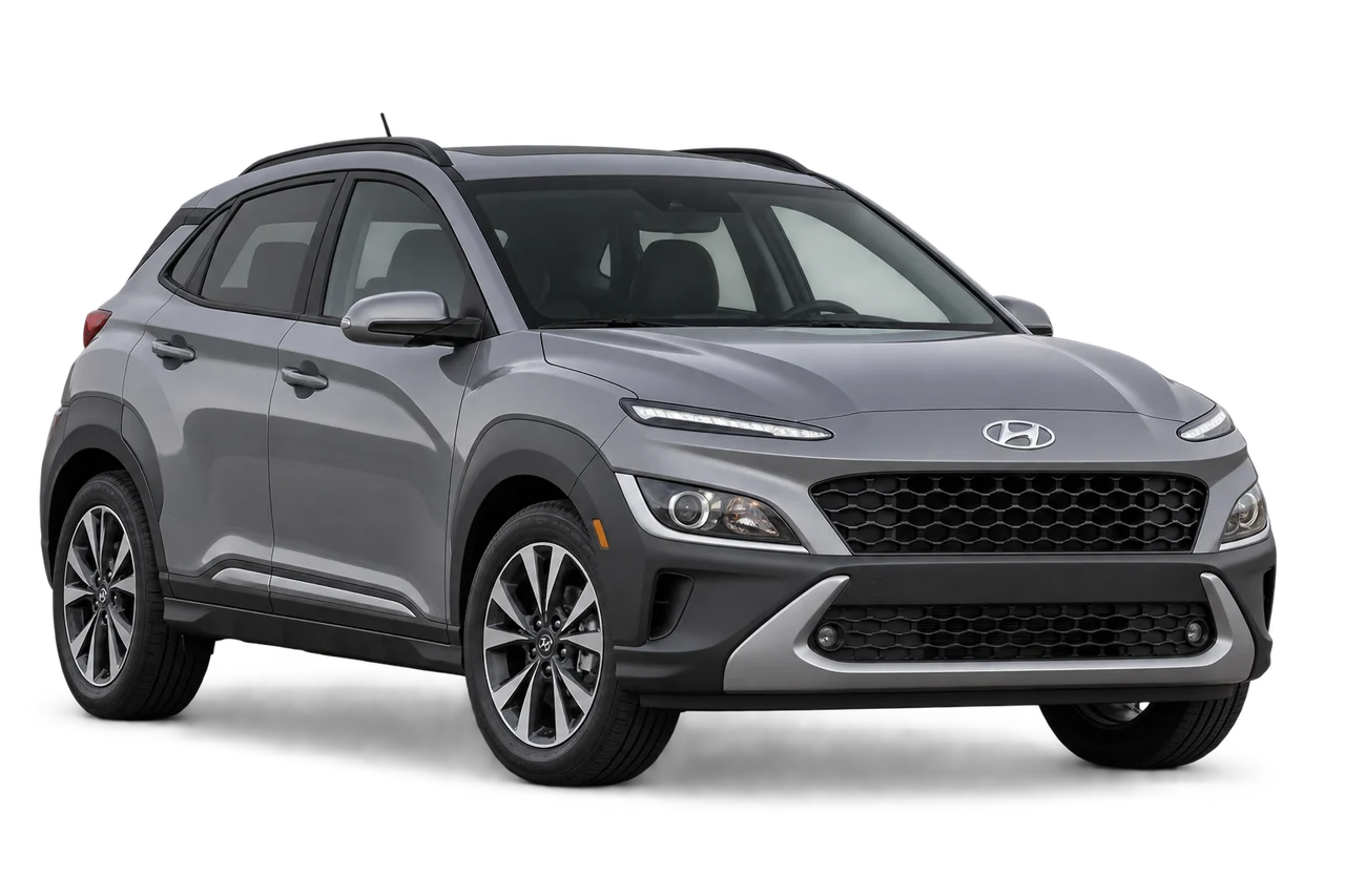 hyundai Kona · OS FL (2020–2023) · Kartos iliustracija