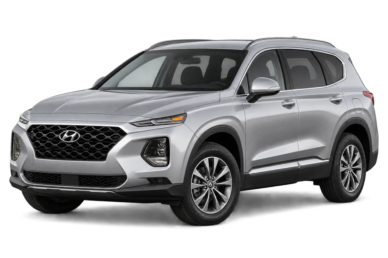 hyundai Santa Fe · TM (2018–2020) · Kartos iliustracija