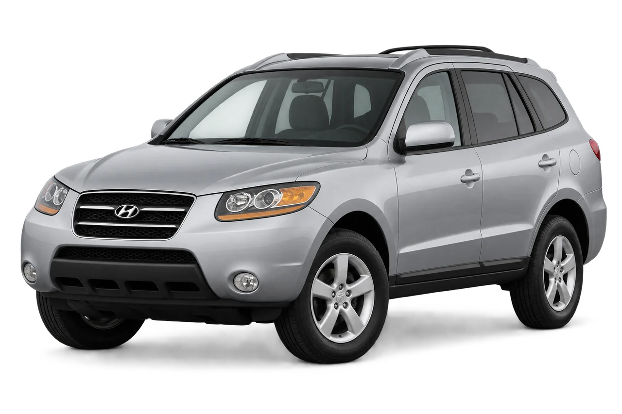 hyundai Santa Fe · CM (2006–2012) · Kartos iliustracija