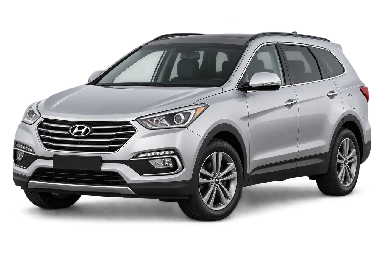 hyundai Santa Fe · DM FL (2015–2018) · Kartos iliustracija