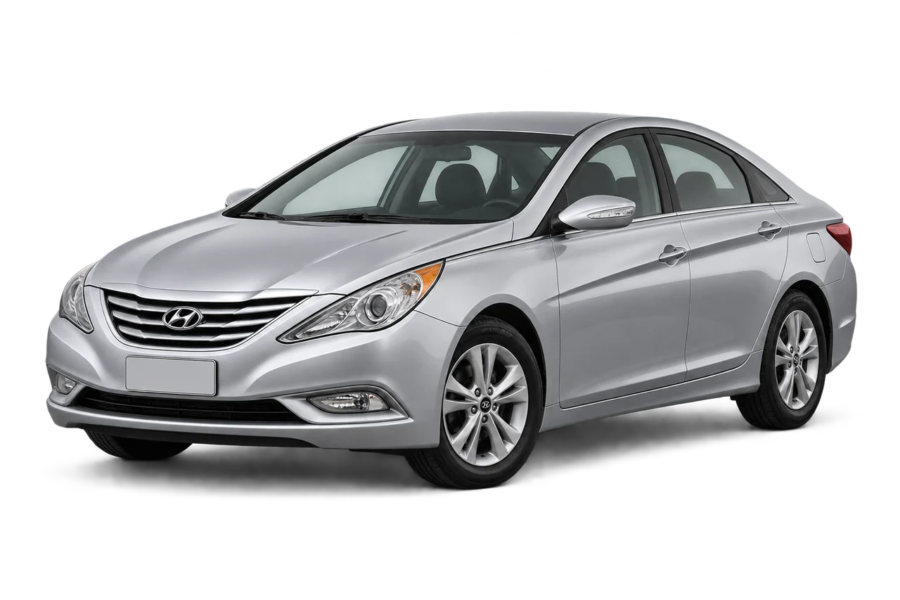 hyundai Sonata · YF (2009–2014) · Kartos iliustracija