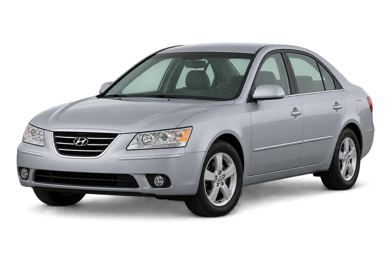 hyundai Sonata · NF (2004–2010) · Kartos iliustracija