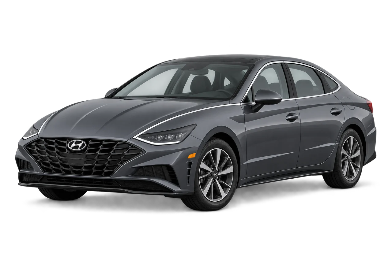 hyundai Sonata · Modelio iliustracija