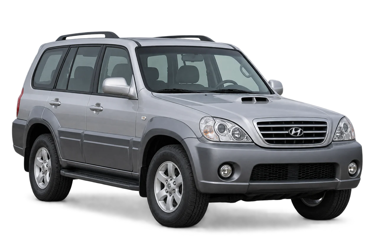 hyundai Terracan · Modelio iliustracija
