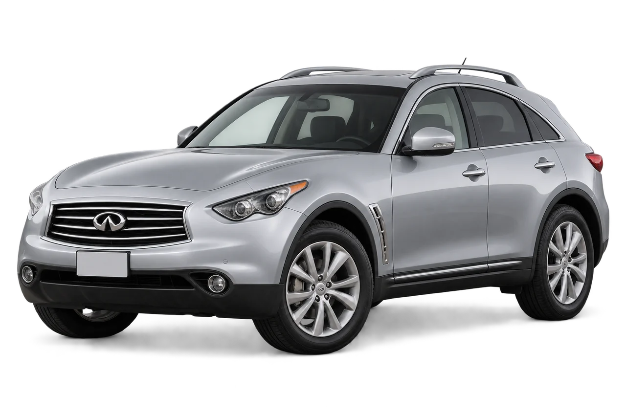 infiniti FX · Modelio iliustracija