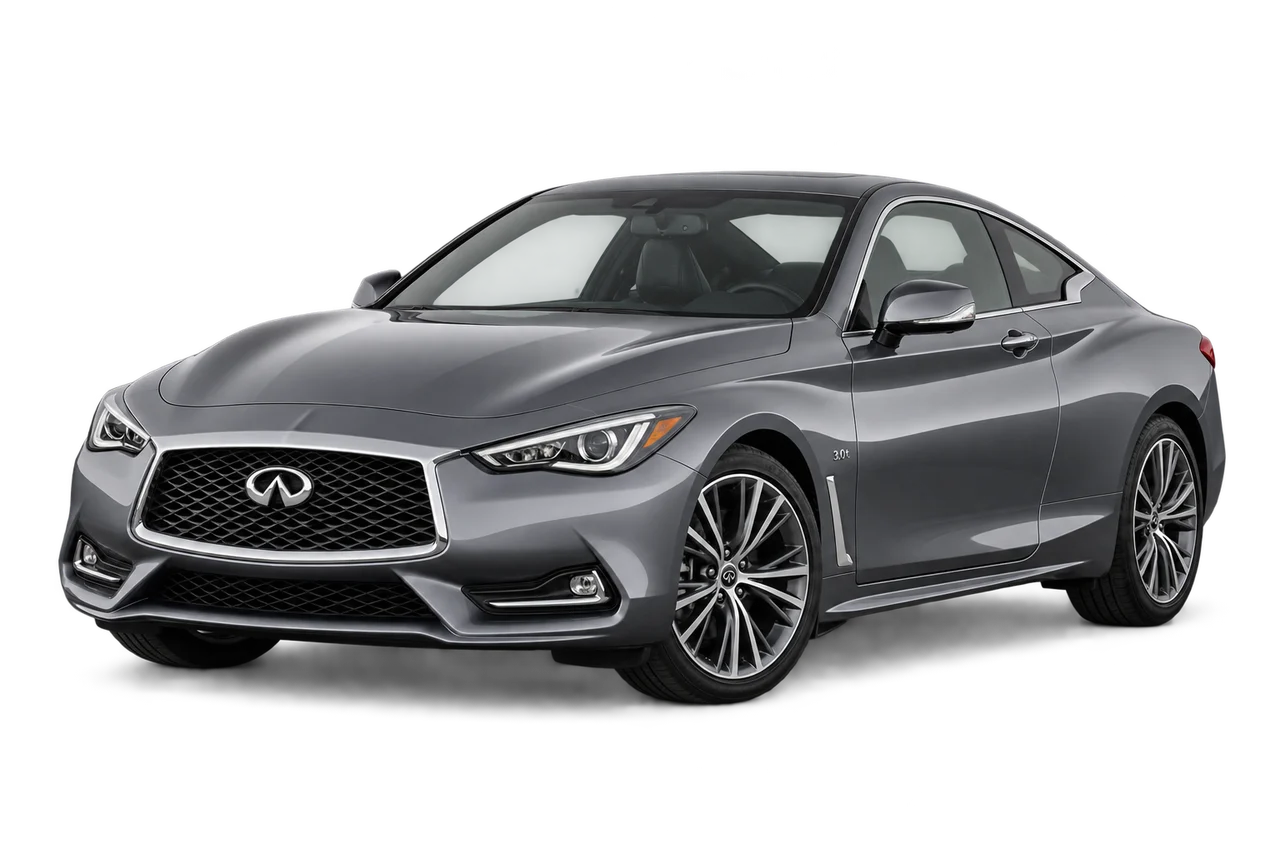 infiniti Q60 · Modelio iliustracija