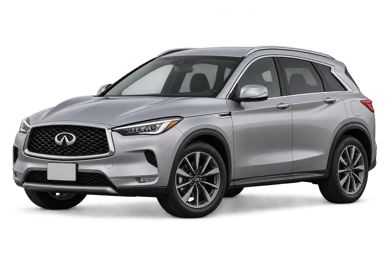 infiniti QX50 · Modelio iliustracija