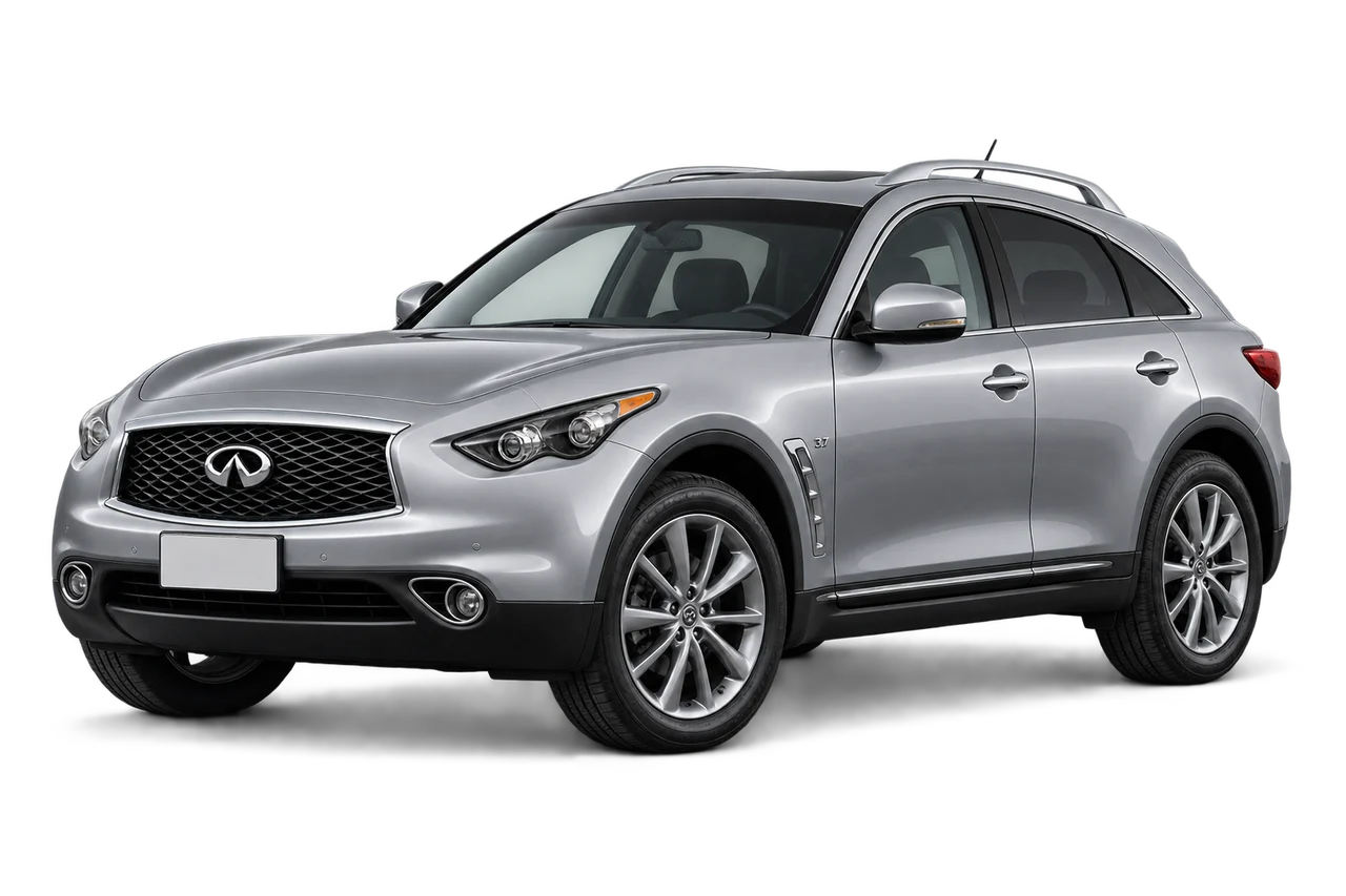 infiniti QX70 · Modelio iliustracija