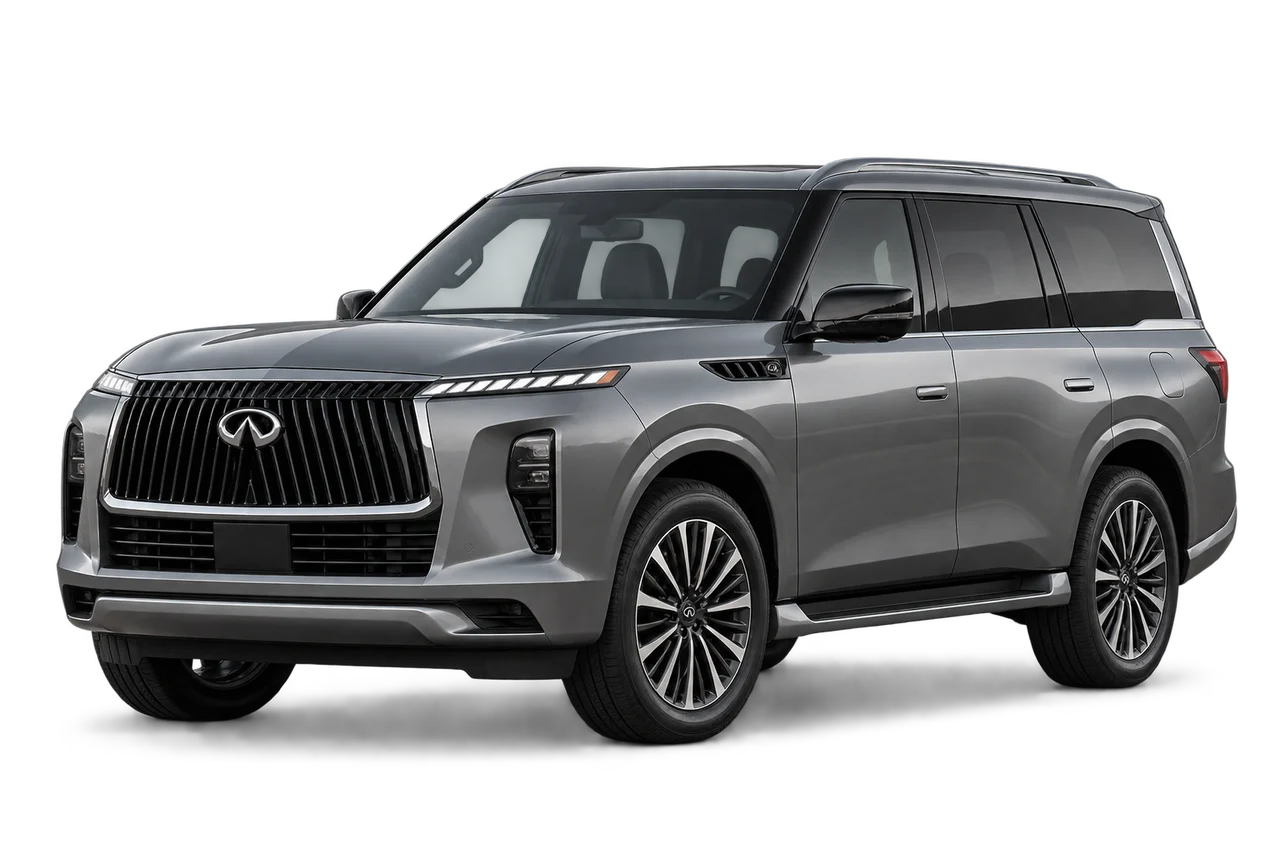infiniti QX80 · Modelio iliustracija
