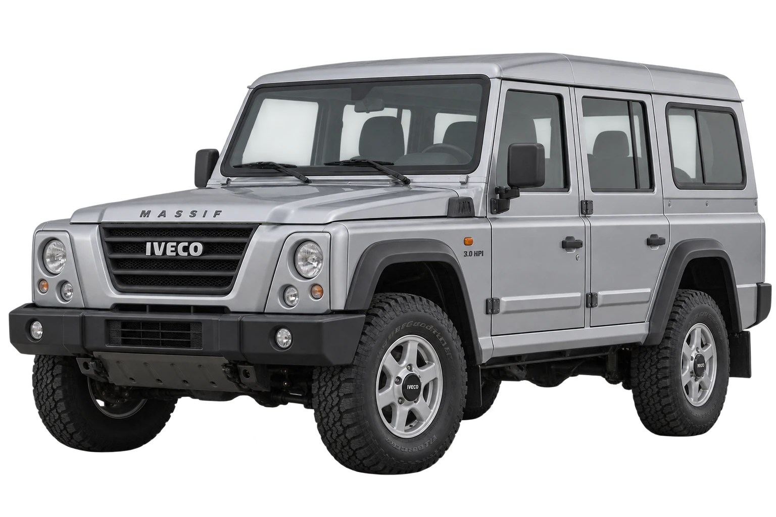 iveco Massif · Modelio iliustracija