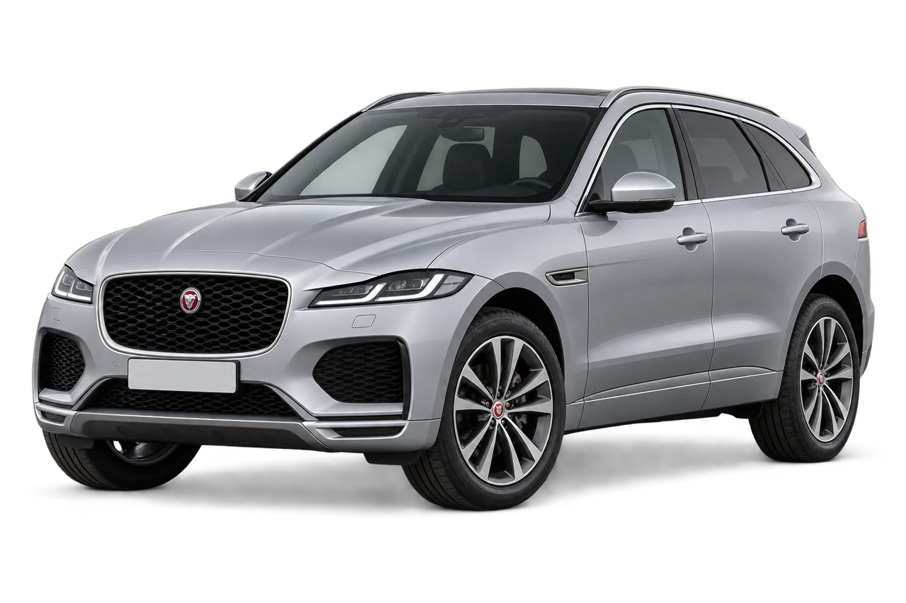 jaguar F-Pace · Modelio iliustracija