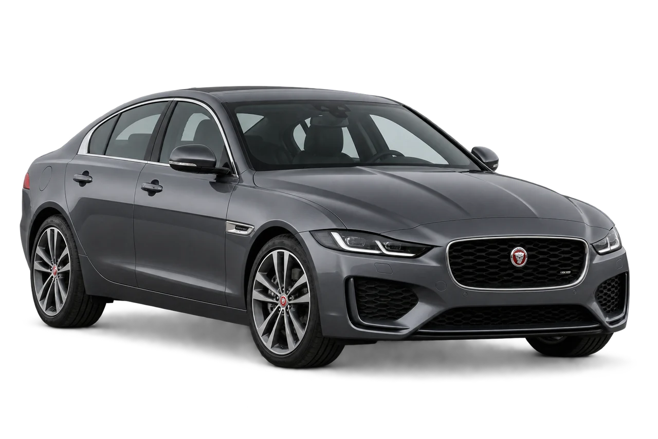 jaguar XE · Modelio iliustracija
