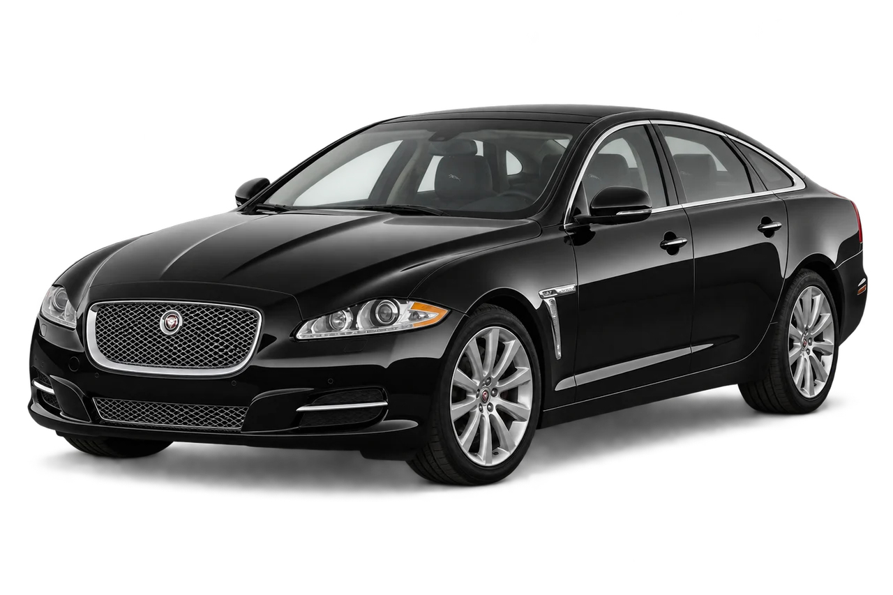 jaguar XJ · Modelio iliustracija