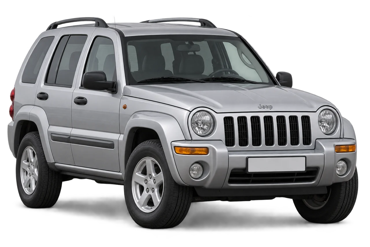 jeep Cherokee · KJ (2001–2007) · Kartos iliustracija