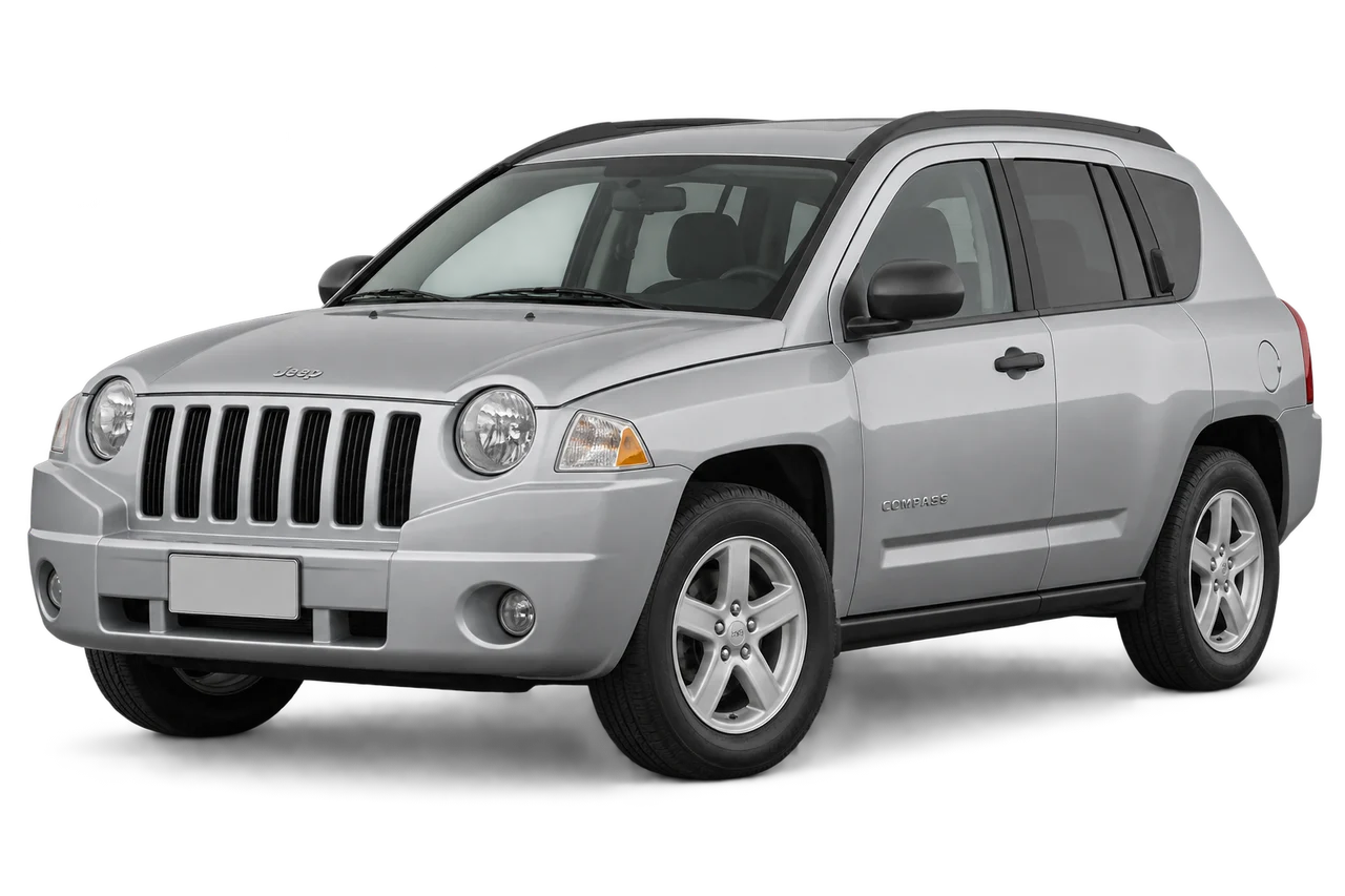 jeep Compass · MK (2007–2010) · Kartos iliustracija