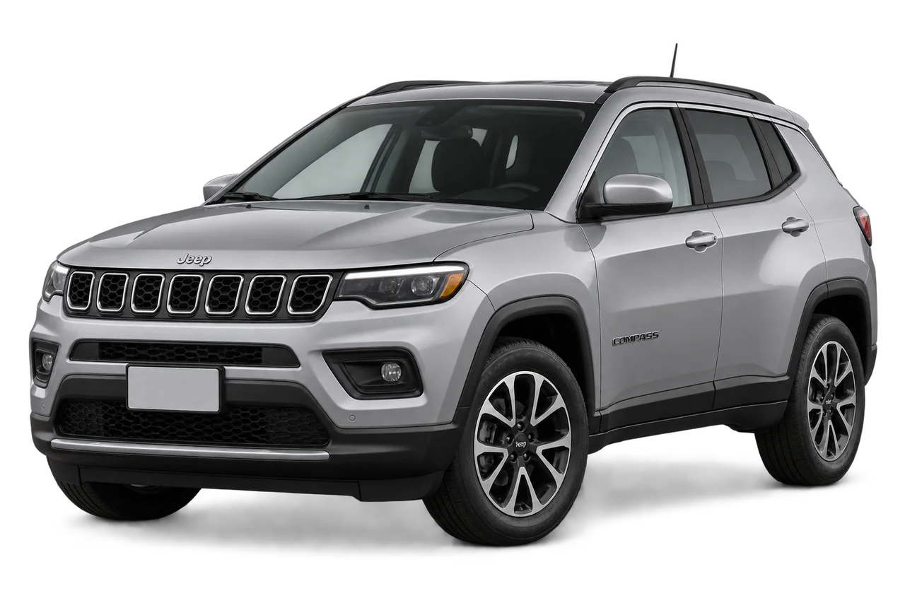 jeep Compass · Modelio iliustracija