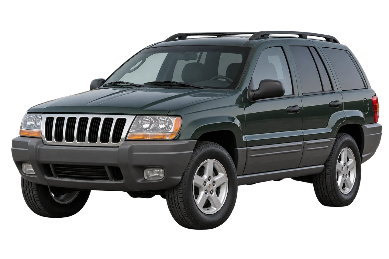 jeep Grand Cherokee · WJ (1998–2004) · Generation illustration