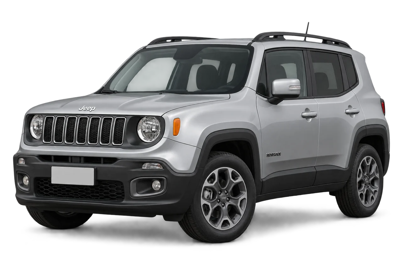 jeep Renegade · Modelio iliustracija