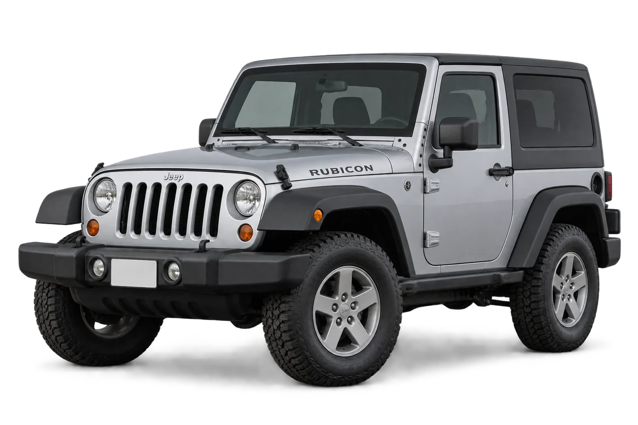 jeep Wrangler · JK (2007–2018) · Generation illustration