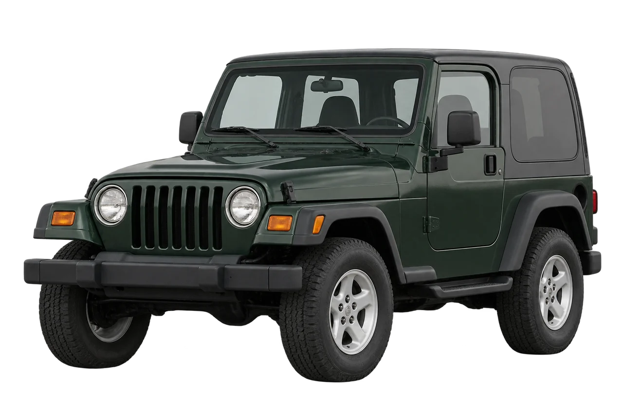 jeep Wrangler · TJ (1996–2006) · Generation illustration