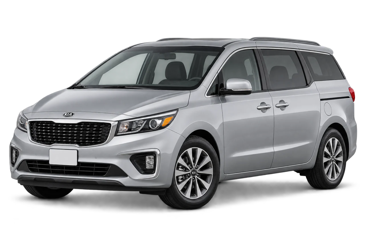 kia Sedona · Modelio iliustracija