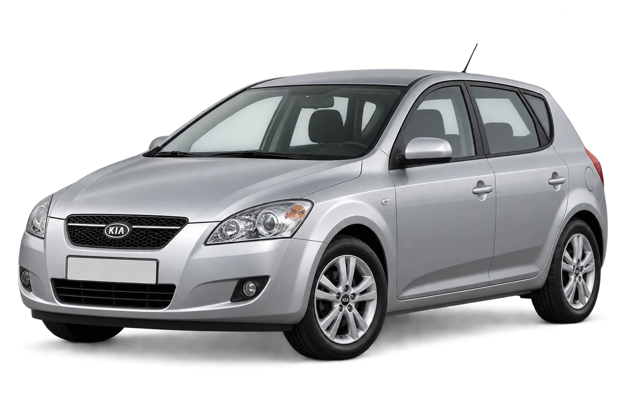 kia Ceed · ED (2006–2012) · Kartos iliustracija