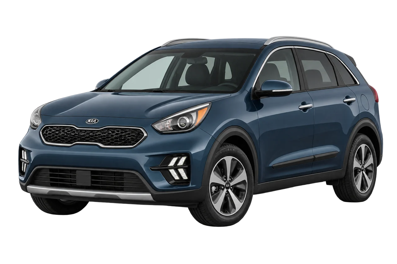 kia Niro · DE FL (2019–2022) · Kartos iliustracija