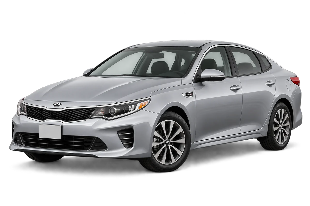 kia Optima · Modelio iliustracija