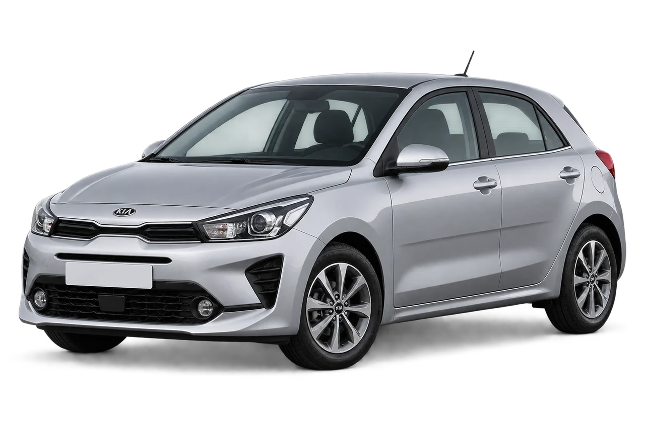 kia Rio · Modelio iliustracija