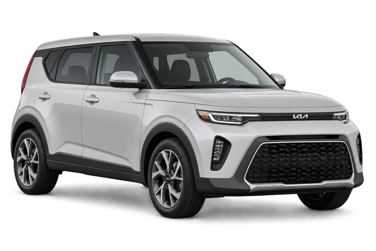 kia Soul · Modelio iliustracija