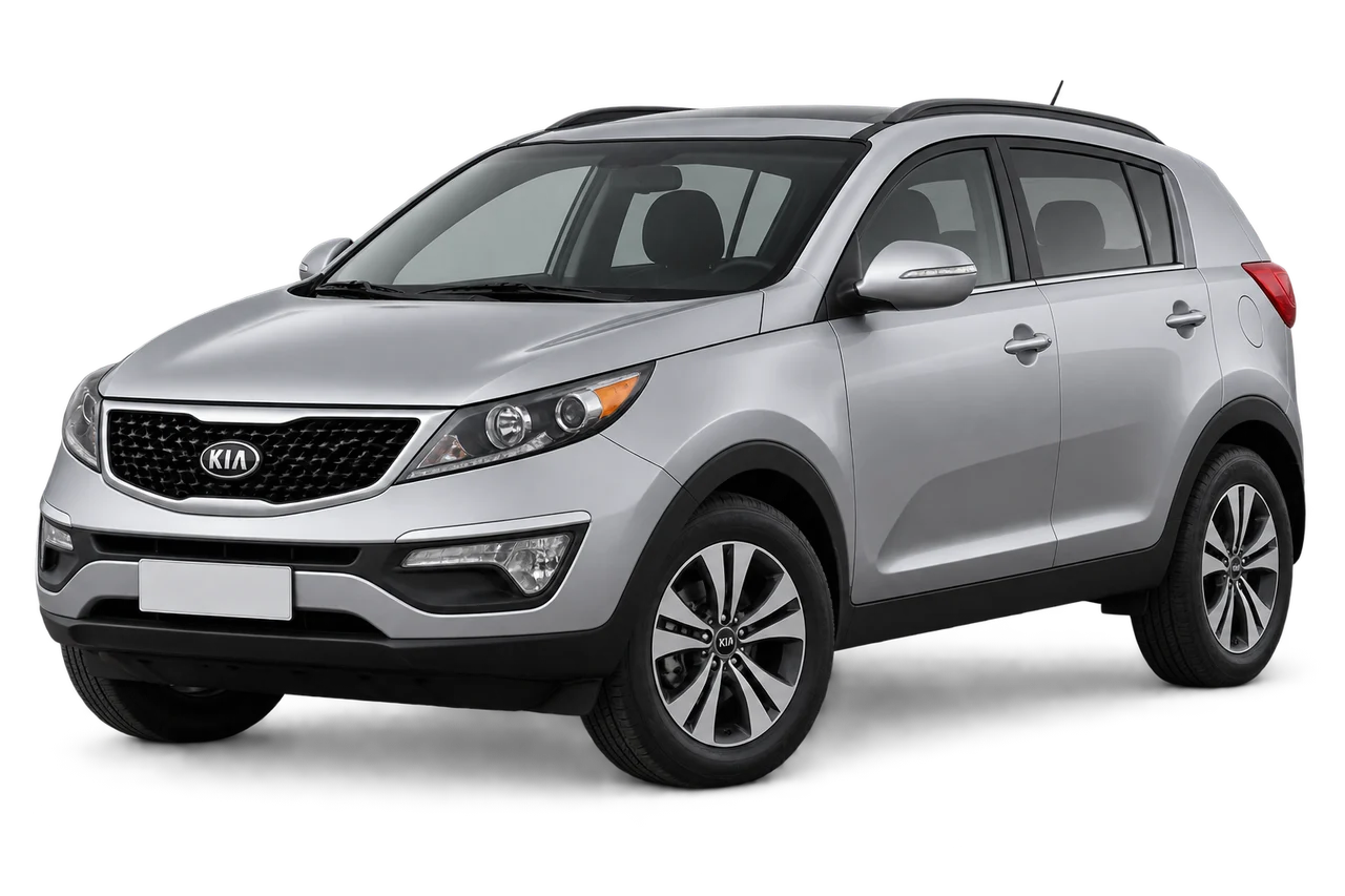 kia Sportage · SL (2010–2015) · Kartos iliustracija