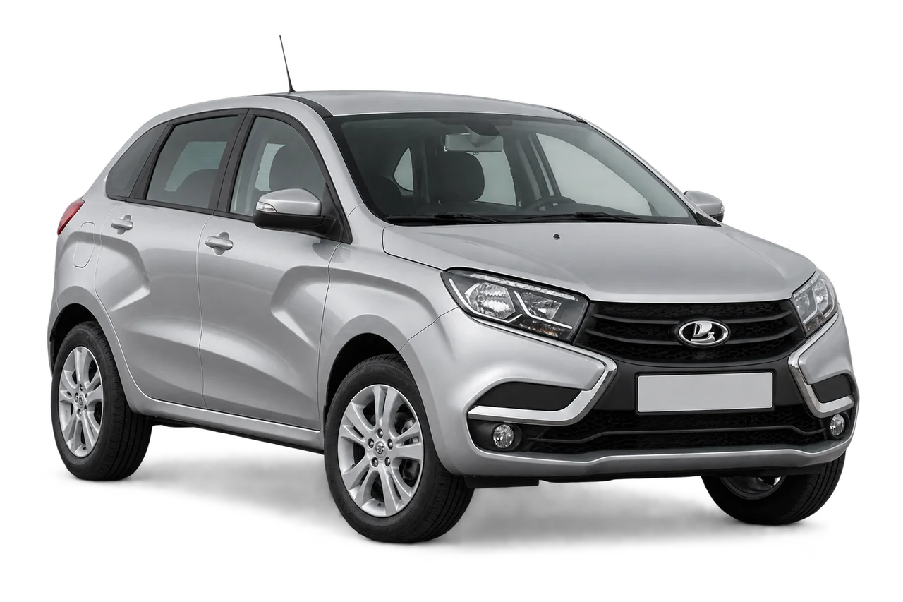 lada Xray · Modelio iliustracija